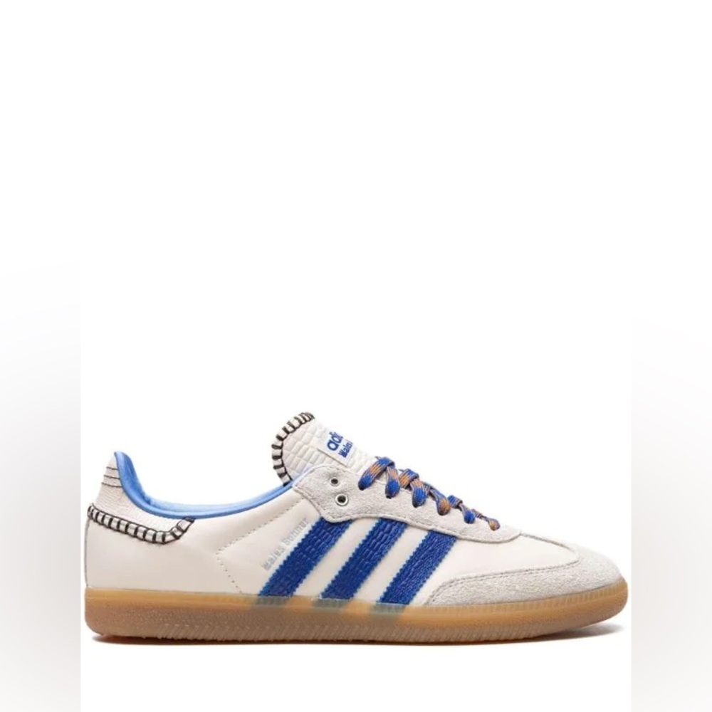 AUTHENTIC adidas x Wales Bonner Samba "Wonder Clay Royal Blue" sneakers